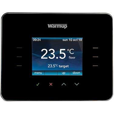 Warmup - 3iE Thermostat - Black