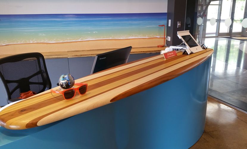 Avalara - Reception Desk Surfboard (3)